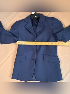 RJ Classics Child Size 8R Show Navy Show Coat Blazer With Navy Buttons